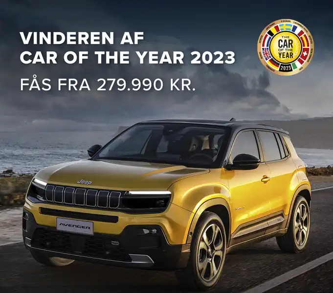 Jeep Avenger - Car of the Year 2023