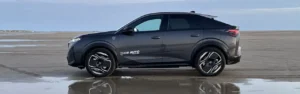 Peugeot E-3008 ved vandet